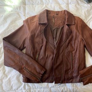 Jou jou faux Leather jacket!